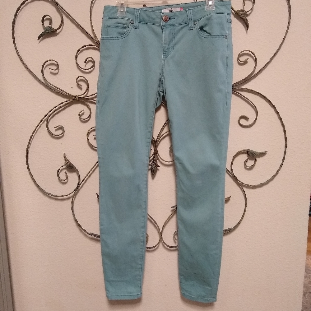 CAbi Tidal skinny jeans in aqua green, 4